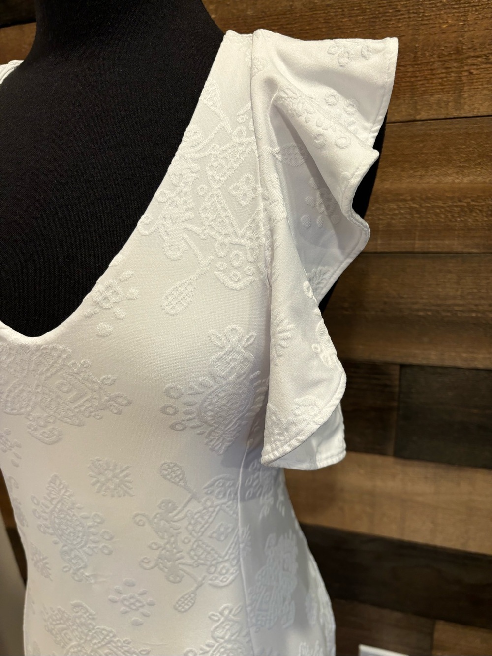 Lilly Pulitzer Luxletic Rally Tennis Dress in Resort White Womens XS Activewear - Picture 4 of 12